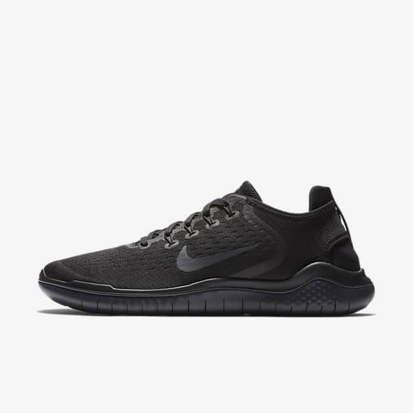All black nike mens running shoes hotsell